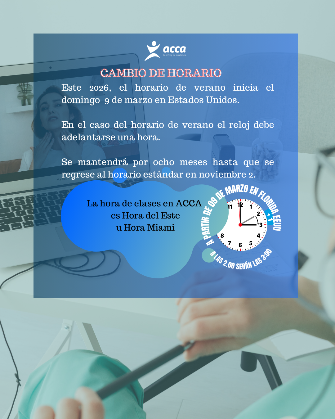 Cambio de horario